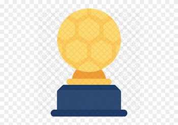 Golden Soccer Trophy Icon - Trophy