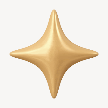 Golden sparkle, 3D rendering design | Free Photo - rawpixel