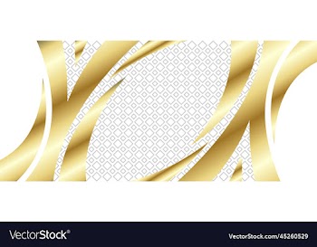golden stripes square white background design 313