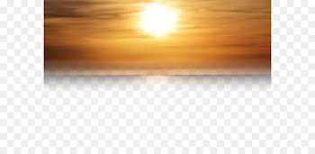 Golden sunset sky 