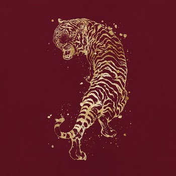Golden tiger, zodiac clipart, Chinese | Free PSD Illustration - rawpixel