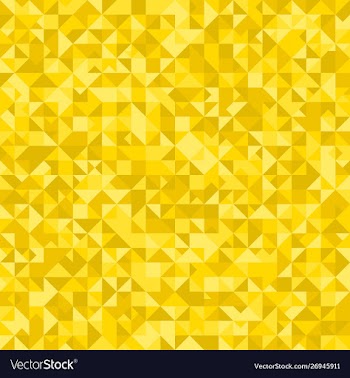 Golden triangle pattern background - polygonal vector image