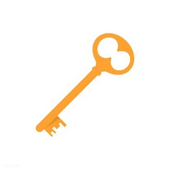 Golden vintage key graphic illustration | Free stock vector - 429359