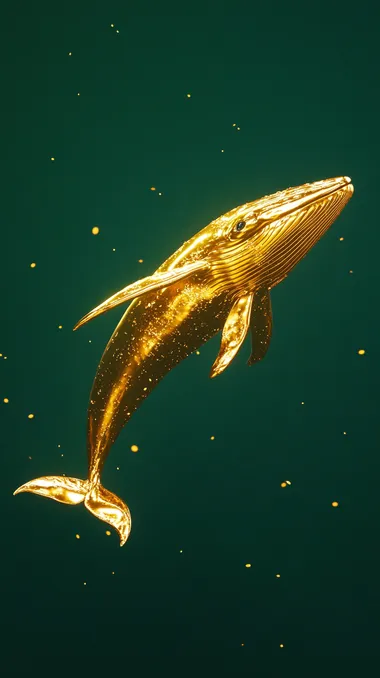 Golden Whale: A Luxurious Vision of Surreal Elegance Golden Whale: A Luxurious Vision of Surreal Elegance