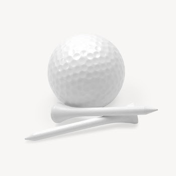 Golf ball isolated design  | Free Photo - rawpixel