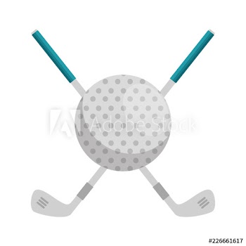 golf ball sport icon
