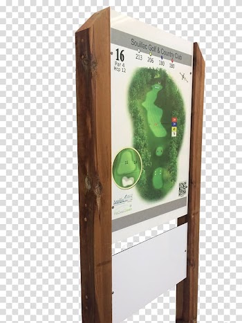Golf course Advertising Frame and panel Table, Golf transparent background PNG clipart