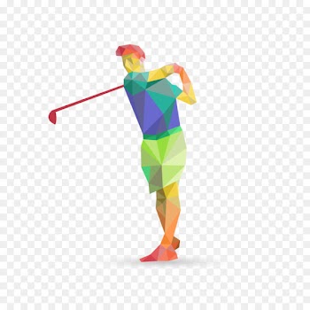 Golf Sport psychology Athlete - when using this vector 