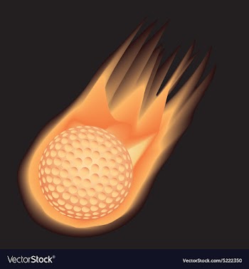 Golf vector image