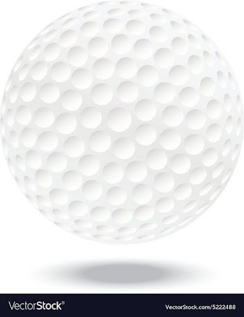 Golf vector image