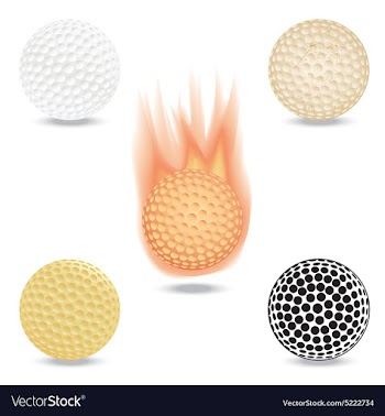Golf vector image