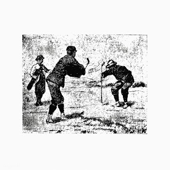 Golfers vintage drawing | Free stock vector - 572513