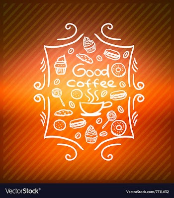 Good coffee vector image