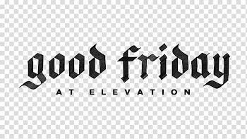 Good Friday Easter Logo, Easter transparent background PNG clipart