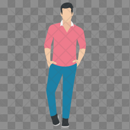 Good-looking Man Icon of Flat style - Available in SVG, PNG, EPS ...