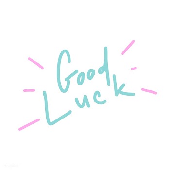 Good luck typography vector in green | Free stock vector - 472355
