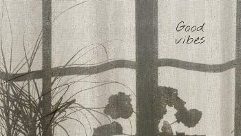 Good vibes banner template, flower | Free PSD Template - rawpixel