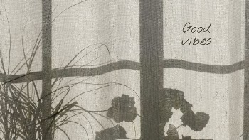Good vibes banner template, flower | Free Vector Template - rawpixel