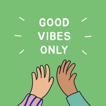Good vibes Instagram post template, | Free PSD Template - rawpixel