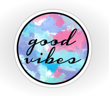 Good Vibes sticker … | NYU Future Dorm inspo in 2019 | Snapchat ...