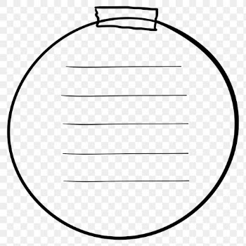 Goodnotes stickers png circle note element in… | Free stock illustration | High Resolution graphic