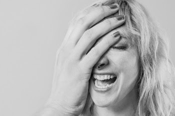 Goofy Woman Large Hand Free Photo 