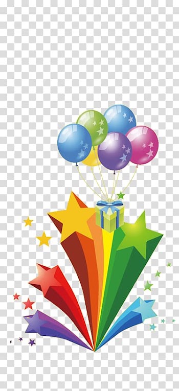 Google Color, Colored balloons transparent background PNG clipart