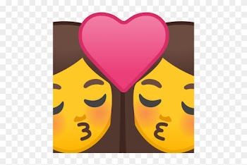 Google - Kissing Emoji Girls