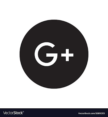 					Google plus icon vector image														