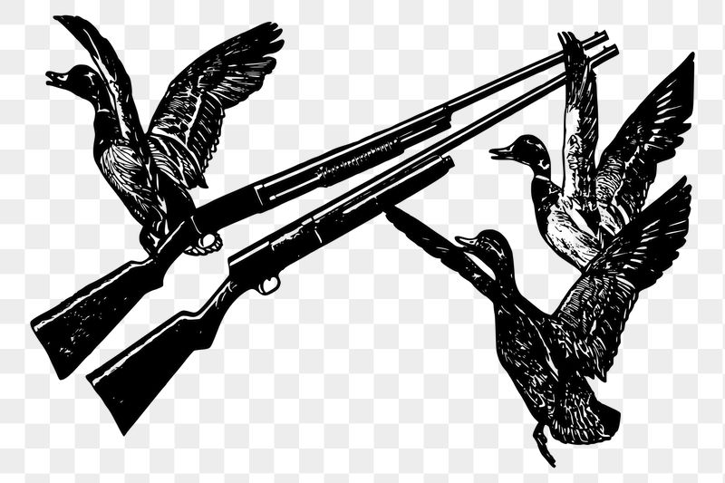 Goose carrying png shotgun sticker, | Free PNG - rawpixel