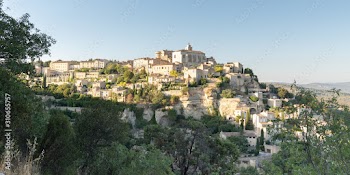 Gordes small typical village town in Provence southern France