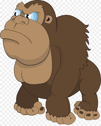 Gorilla Cartoon Ape Drawing - King Kong 