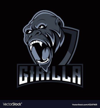 gorilla mascot logo