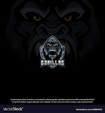 gorillas mascot logo