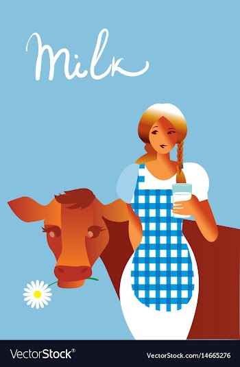 Got milk vector image
