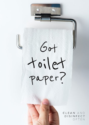 Got toilet paper? Clean and disinfect often during the global covid-19.. | Free  vector - 2313406