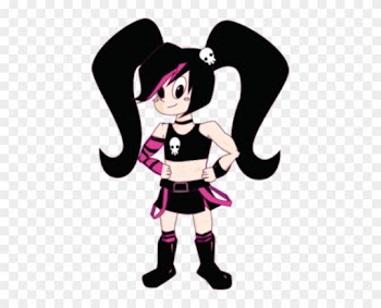 Goth Girl Clipart