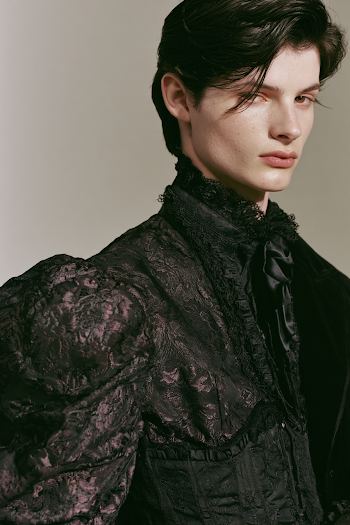 Gothic Couture Portrait for Modern Dating Profiles