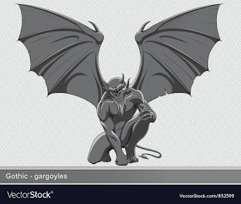 Gothic gargoyle vector image