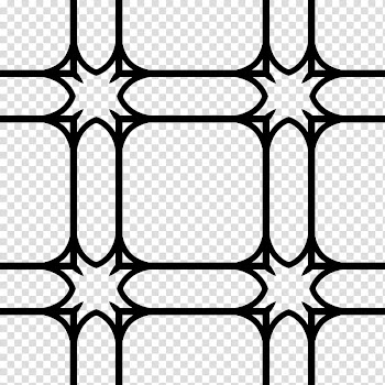 Gothic patterns, black frame illustration transparent background PNG clipart