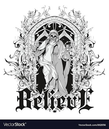 Gothic t-shirt design vector image