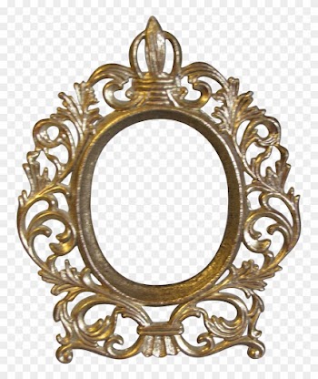 Gothic Vector Oval Ornate Frame Banner Stock - Oval Vintage Frame Png