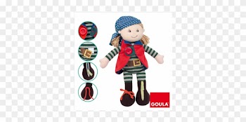 Goula - Pirate Girl - Goula D52010 Dressing Skills Pirate Girl