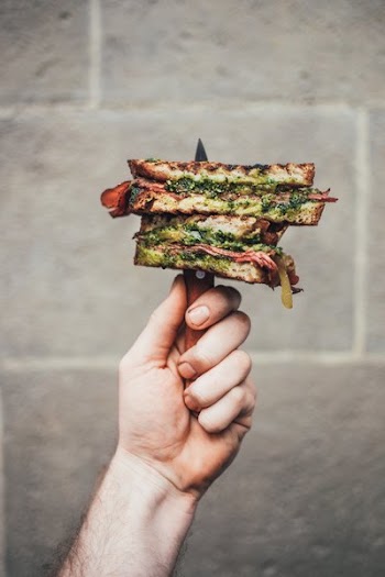 Gourmet Pesto Sandwich