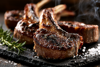 Gourmet Seared Lamb Chops with Rosemary