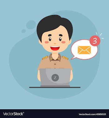 government employees checking email inbox