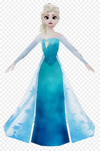 Gown Costume design Turquoise -  
