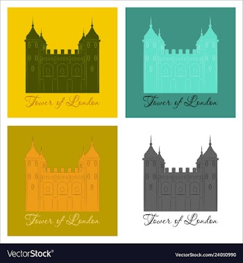Gpo tower london vector image