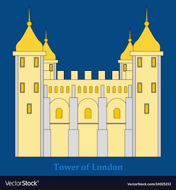 Gpo tower london vector image