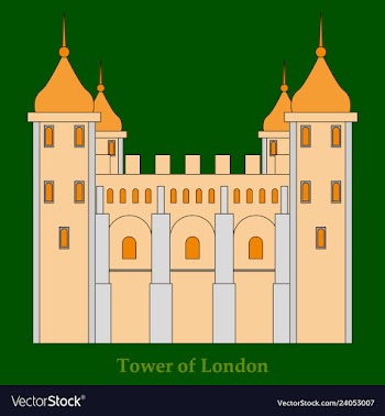 Gpo tower london vector image